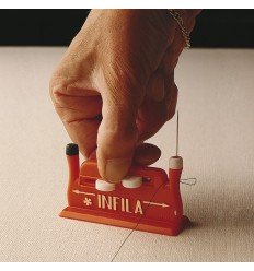 Enhebrador de agujas para coser