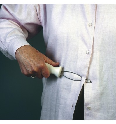 Abrochabotones con mango anatómico