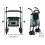 Rollator con frenos por presión ZEN HI-LOW
