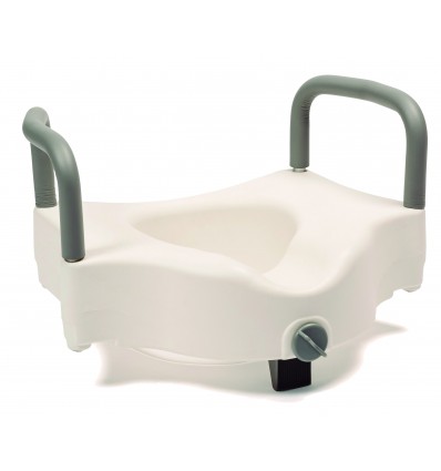 Elevador WC sin tapa con brazos y sistema de fijación