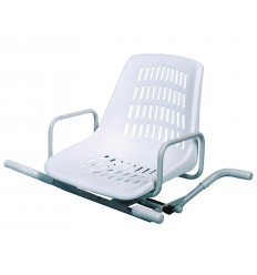 Silla giratoria para bañera de acero inoxidable